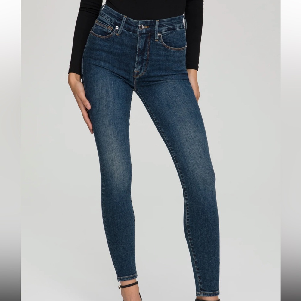 Good American Blue good Legs Skinny Jeans